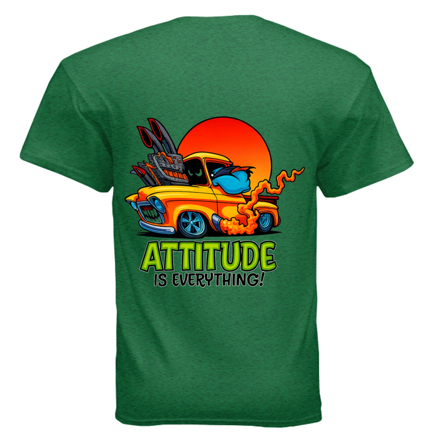 ANTIQUE IRISH GREEN - BACK