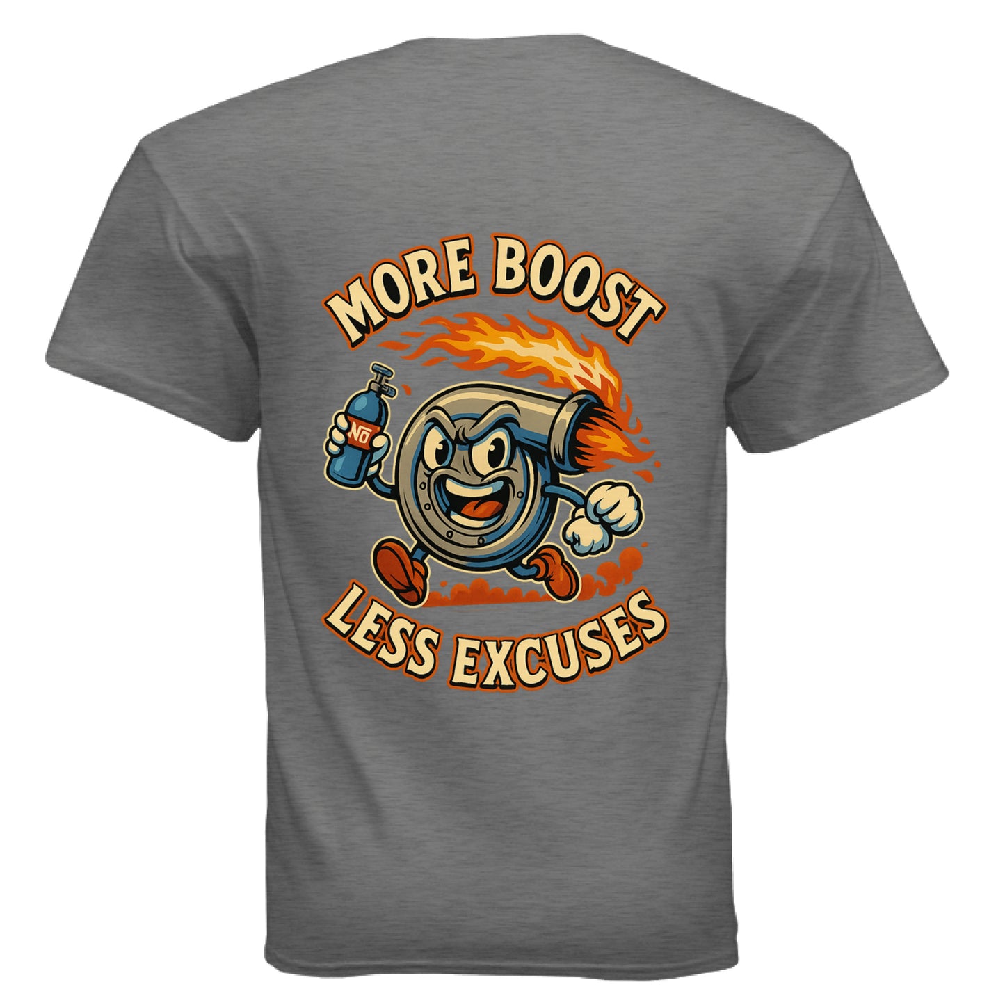 GRAPHITE HEATHER - BACK