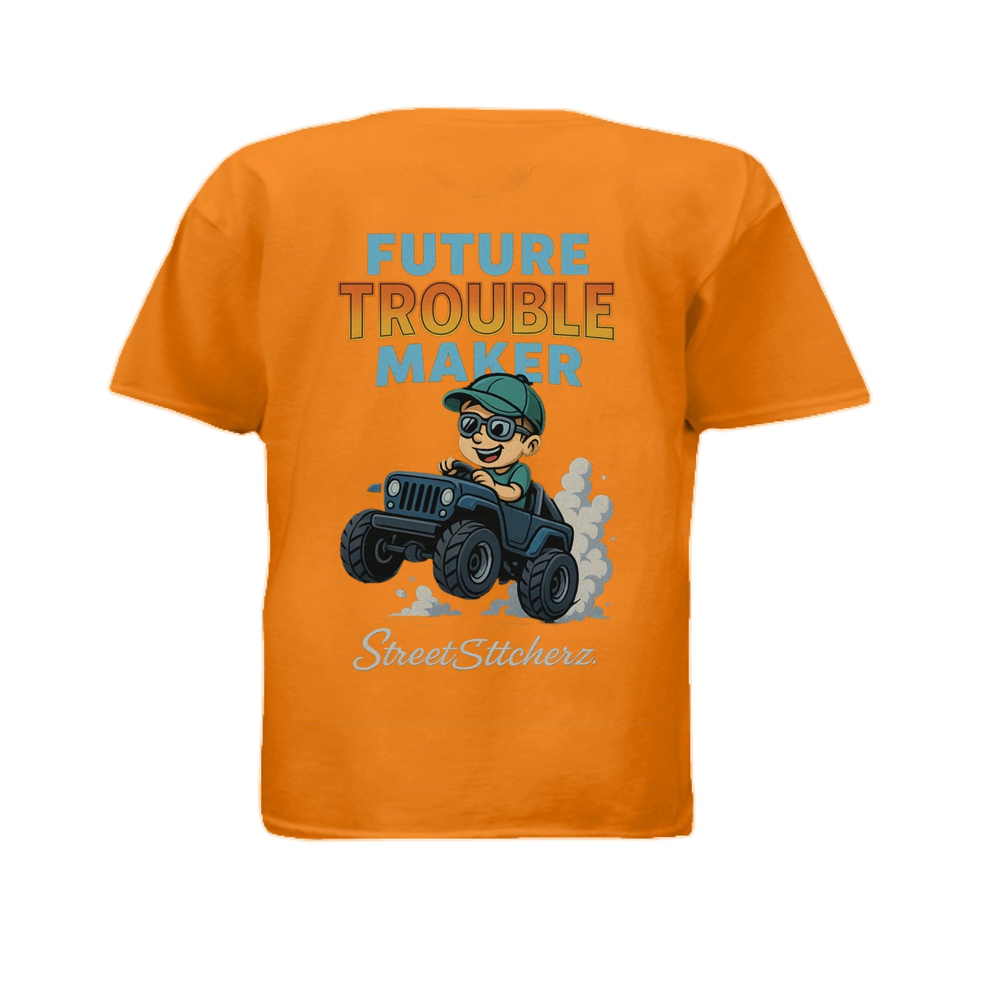 SAFETY ORANGE - BACK