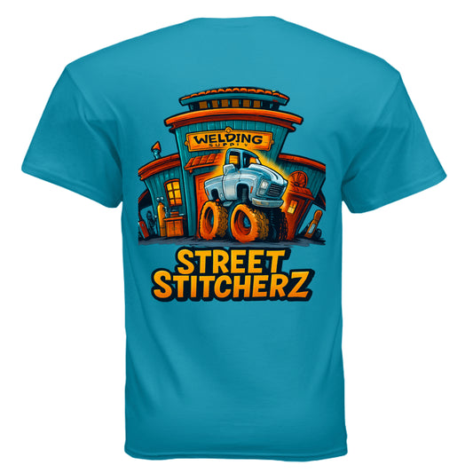 TROPICAL BLUE - BACK