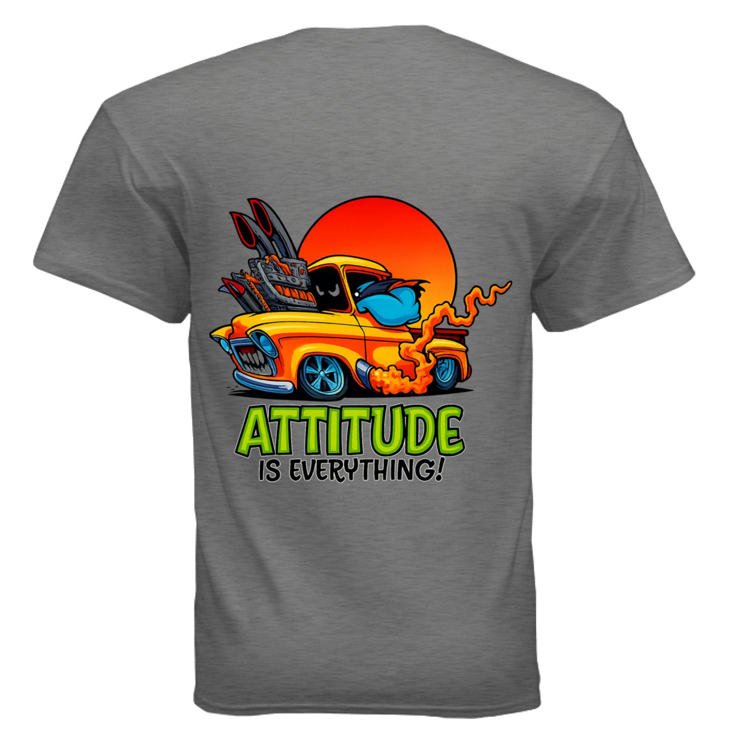 GRAPHITE HEATHER - BACK