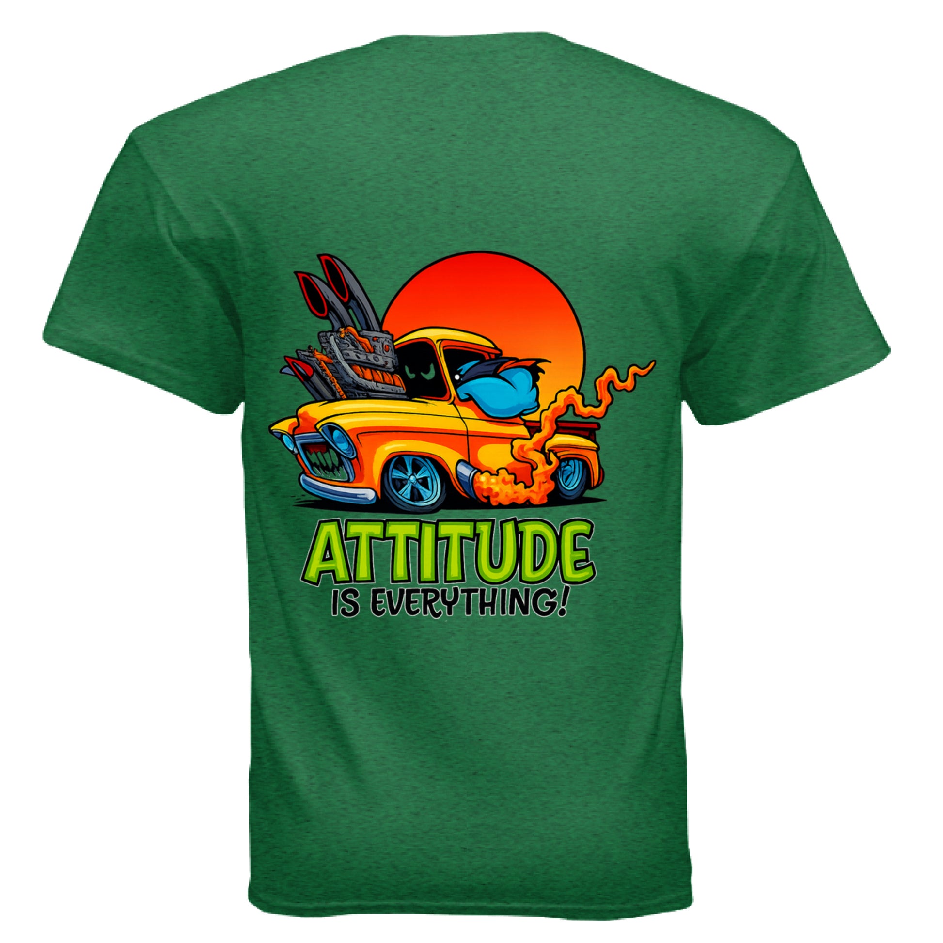 ANTIQUE IRISH GREEN - BACK