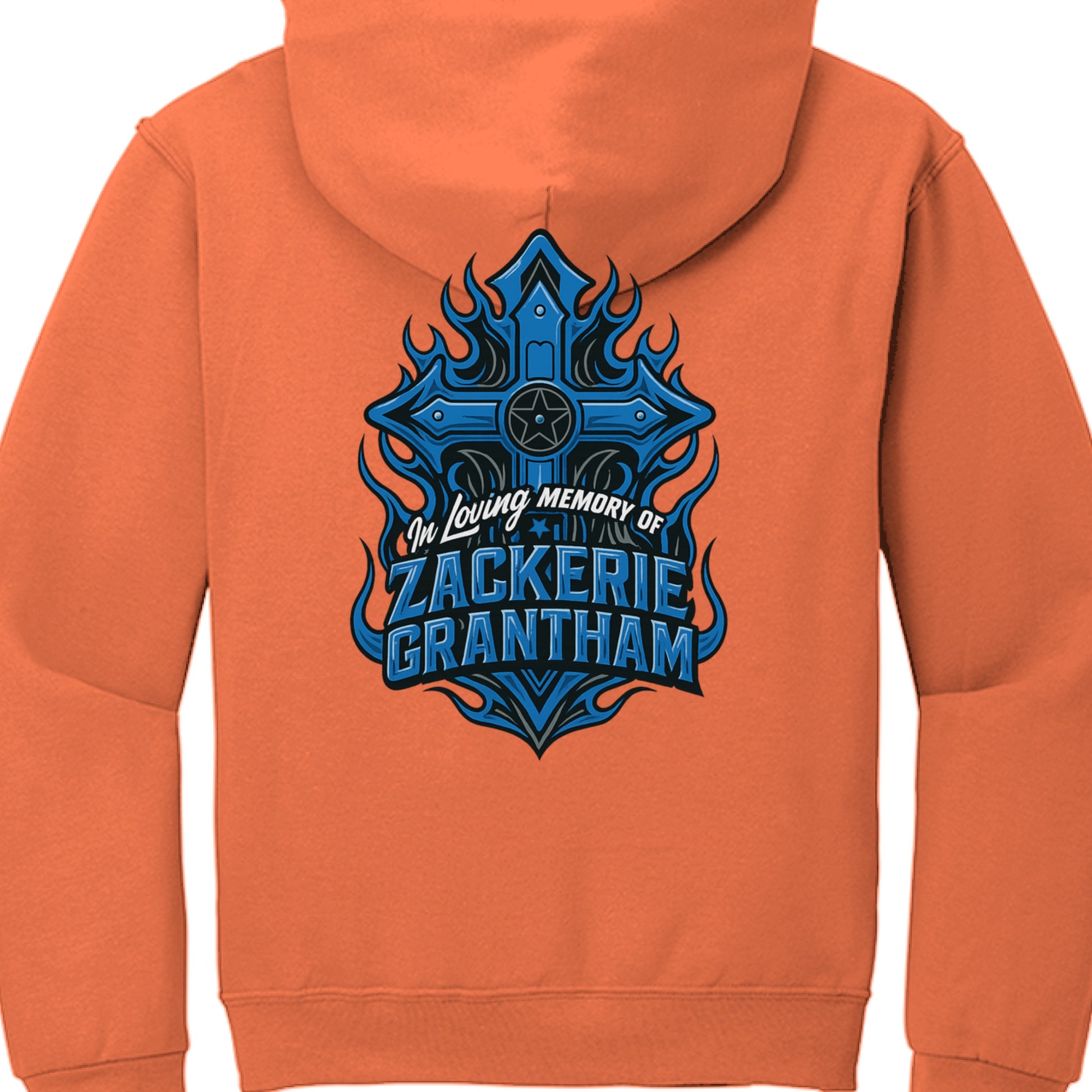 SAFETY ORANGE - BACK