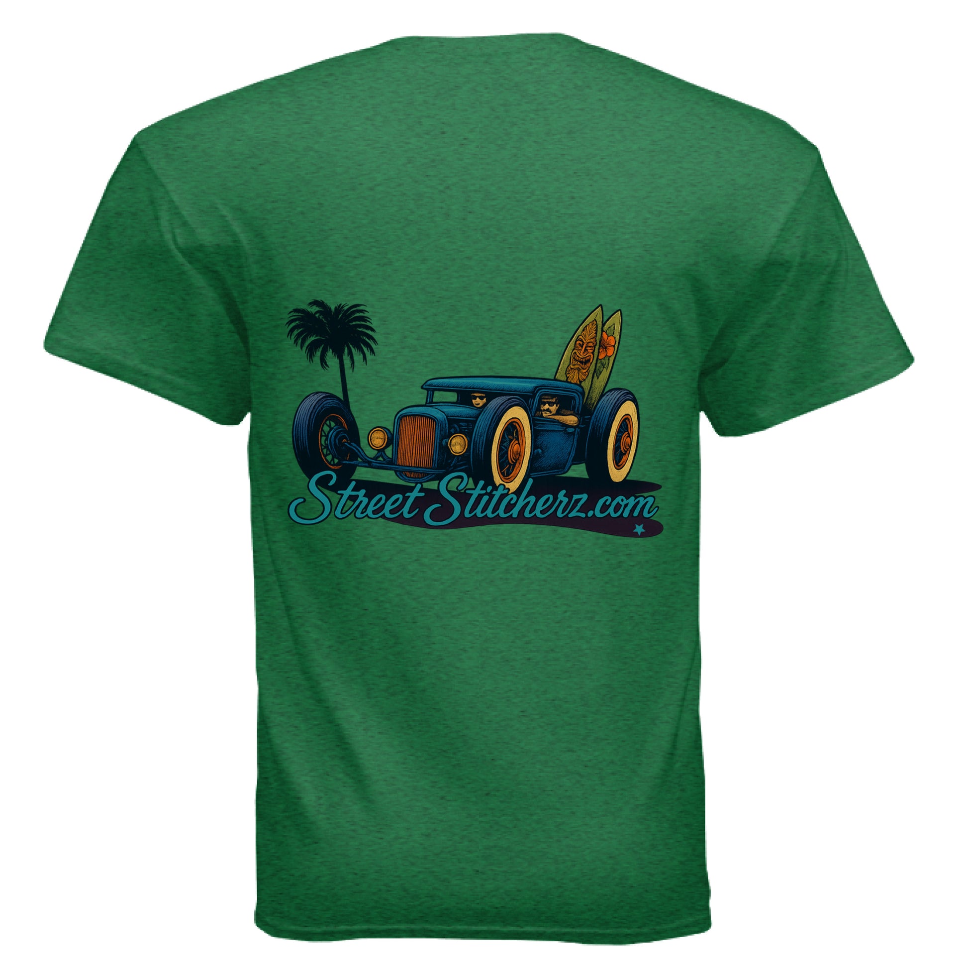 ANTIQUE IRISH GREEN - BACK